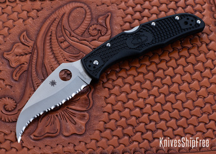 Spyderco: Matriarch 2 Lightweight - Serrated VG-10 - Black FRN