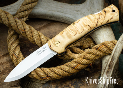 Casstrom: Lars Falt Scandi Lockback Folder - Curly Birch
