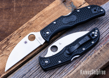 Spyderco: Endela Lightweight - Black FRN - Wharncliffe - VG-10 - C243FPWCBK