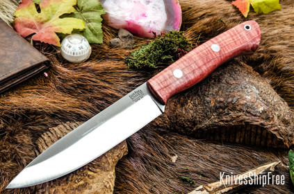 Bark River Knives: Aurora II - CPM 3V - Rose Maple Burl