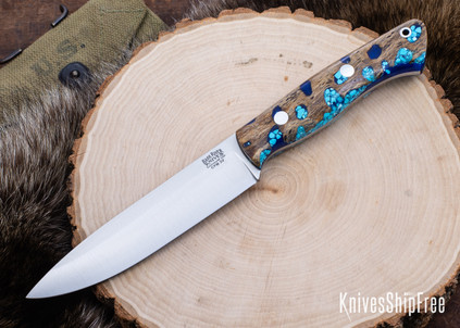 Bark River Knives: Classic Drop Point Hunter - CPM S45VN - Red