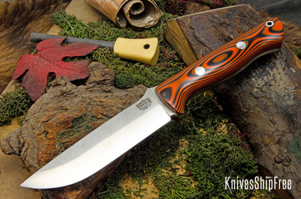 Bark River Knives: Bravo 1.25 LT - CPM 3V - Tigerstripe G-10