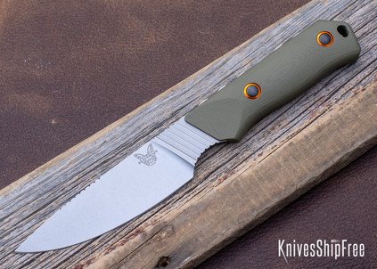 Benchmade Knives: 15600-01 Raghorn - OD Green G-10 - CPM-S30V