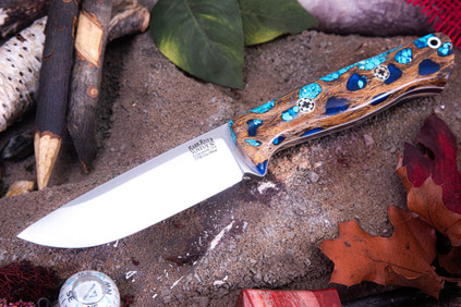 Bark River Knives: Bravo 1 - CPM CruWear - Cholla Cactus with 