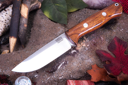 Bark River Knives: Bravo 1 - CPM CruWear - Rampless - Desert Ironwood - Red Liners #3