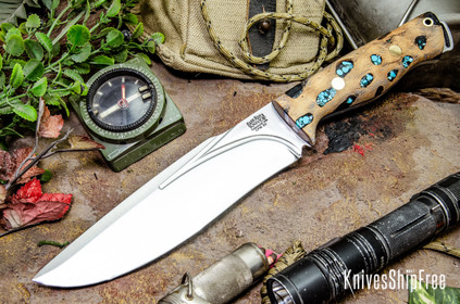 Bark River Knives: Bravo Strike Force II - CPM 3V - Gunmetal 