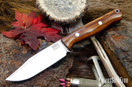 Bark River Knives: Gunny Sidekick - CPM MagnaCut - Desert Ironwood - Red Liners #6