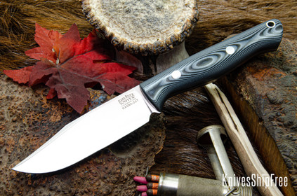 Bark River Knives: Gunny Sidekick - CPM MagnaCut - Midnite Tiger G-10