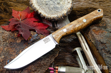 Bark River Knives: Gunny Sidekick - CPM MagnaCut - Black Ash Burl #2