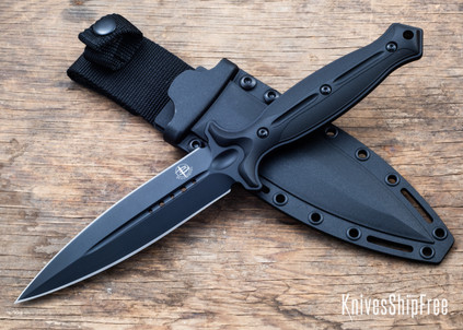 Begg Knives: Filoso Dagger - 1095 Carbon Steel - Black Finish