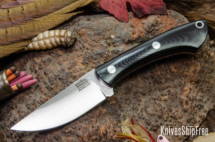 Bark River Knives: Iron River MagnaCut - Black G-10