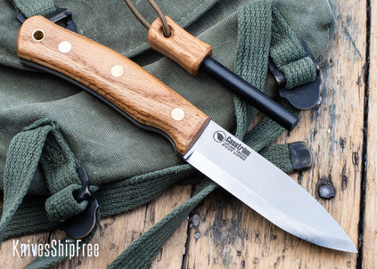 Casstrom: No.10 Swedish Forest Knife - Oak Wood - Sleipner Tool Steel - Firesteel