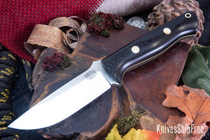 Bark River Knives: Bravo 1 - CPM 3V - Black G-10 L.E.