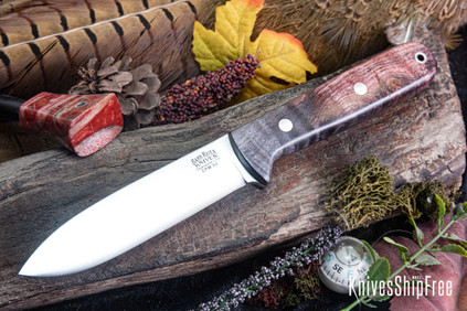 Bark River Knives: Kephart 4 - CPM 3V - Hellfire Maple Burl #1