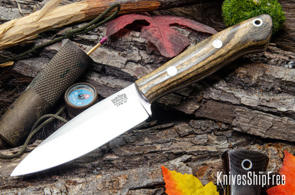 Bark River Knives: Mini Aurora - CPM-3V - Bocote #1