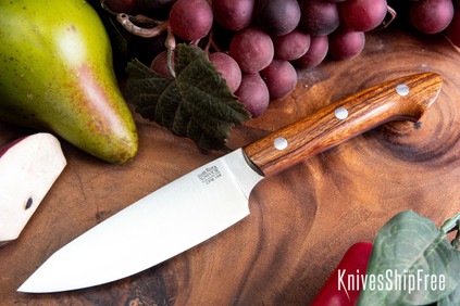 Bark River Knives: Petty Z - CPM-154 - Desert Ironwood - Red Liners #1