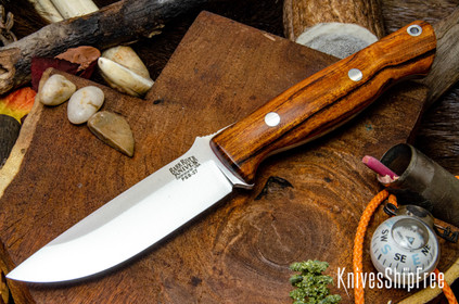 Bark River Knives: Gunny - PSB-27 - Desert Ironwood - Red Liners #2