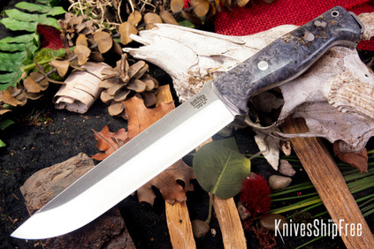 Bark River Knives: Bravo 2 - CPM 3V - Sky Maple Burl