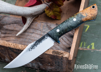 アメリカ◆ゴーハム社◆テーブルナイフ大小２本セット◆大変美しい「デコラパターン」 Lon Humphrey Custom Knives - Parabellum - KnivesShipFree