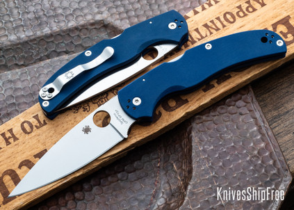 Spyderco: Balance Sprint Run - Cobalt Blue G-10 - CPM-SPY27