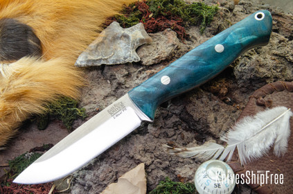 バーニーxl Bark River Knives: Gunny Hunter Z-Wear - Mesquite Burl #2