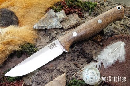 Bark River Knives: Gunny Hunter Z-Wear - Mesquite Burl #1