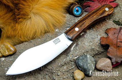 Bark River Knives: Nessmuk - Cru-Wear - Desert Ironwood - Black Liners #4