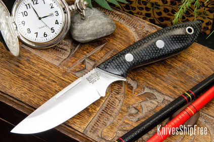 Reserved] Bark River Knives: Adventurer - CPM 3V - Natural Canvas