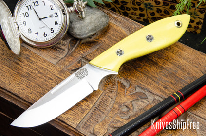Reserved] Bark River Knives: Adventurer - CPM 3V - Pink G-10
