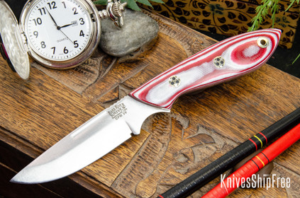 Reserved] Bark River Knives: Adventurer - CPM 3V - Pink G-10