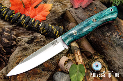 BARK  KNIVES  オーロラ Bark River Knives Aurora Bushcraft Knife ~ Canvas Micarta