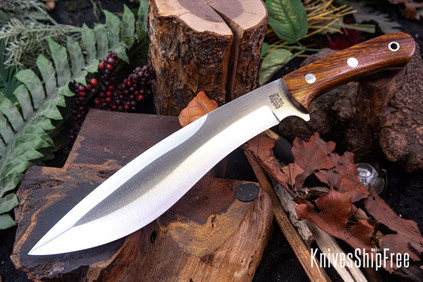 Bark River Knives: Camp Bolo CPM-154 - Desert Ironwood - Red Liners #1