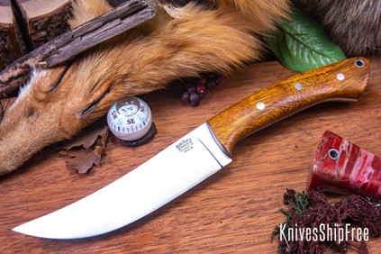Bark River Knives: Fox River Trailing Point - 154CM - Desert Ironwood - Black Liners #2