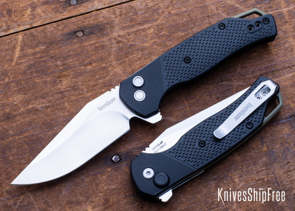 Kershaw Knives: Bonneville - DuraLock Flipper - Black Nylon