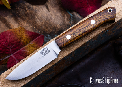 Bark River Knives: Little Creek - MagnaCut - Desert Ironwood - Black Liners #3