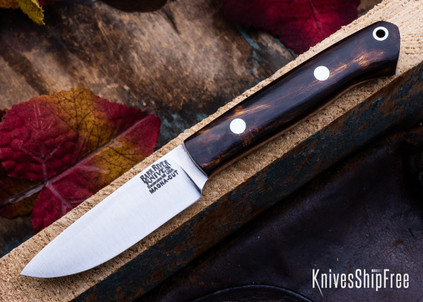 Bark River Knives: Little Creek - MagnaCut - Desert Ironwood - Red Liners #1