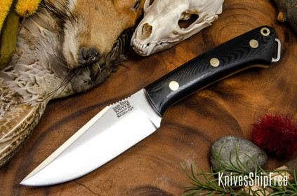 Bark River Knives: Yukon Skinner - MagnaCut - Black G-10