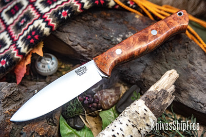 Bark River Knives: UP Gunny 3V - Russet Maple Burl