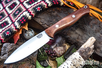 Bark River Knives: UP Gunny 3V - Eucalyptus Burl - Green Liners #1