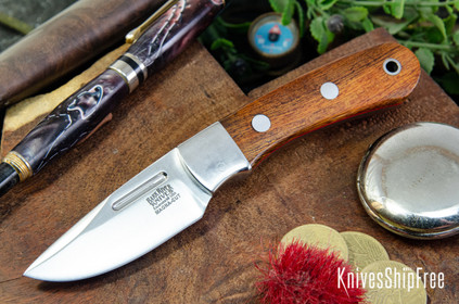 Bark River Knives: Essential - MagnaCut - Desert Ironwood - Red Liners #2