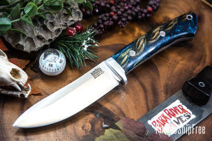 Bark River Knives: Classic Semi Skinner - MagnaCut - Firegazer