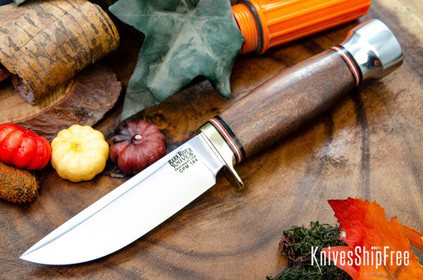 Bark River Knives: Mini Manitou - CPM-154 - Mesquite Burl #1