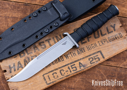Defiant 7: M320E Clip Point - Black Polymer - CPM-3V - Titanium Hardware