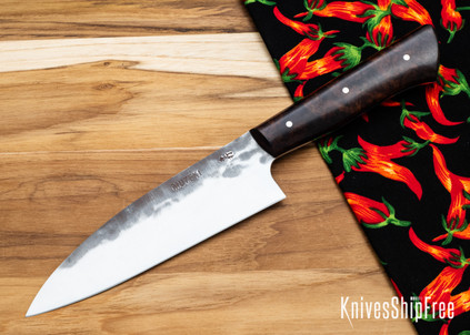 Muteki: 5.68" Petty - Arizona Desert Ironwood - Black G10 Liners - Hitachi White #1 Steel - #6343