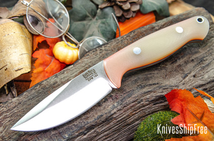 Bark River Knives: North Country EDC - CPM 154 - Blaze Orange G-10