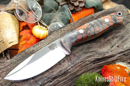 Bark River Knives: North Country EDC - CPM 154 - Hellfire Maple Burl #2