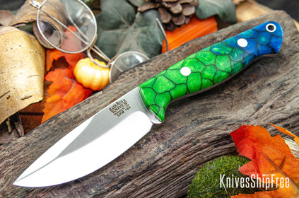 Bark River Knives: North Country EDC - CPM 154 - Borealis Dragon Scale #2