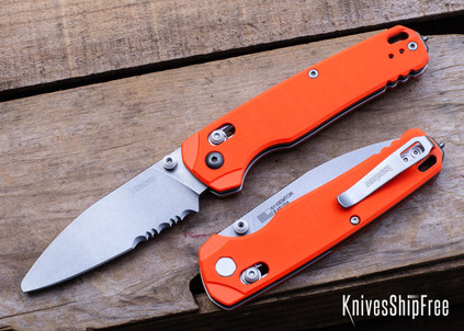 Kershaw Knives: Bel Air XL EMT - DuraLock - KVT Bearings - Orange G-10 - CPM-MagnaCut