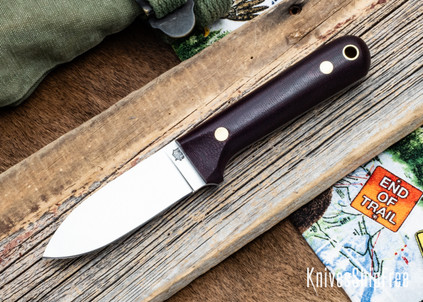 L.T. Wright Knives: Next Gen - Double Red Micarta - Matte- A2 Steel - Fat Ground