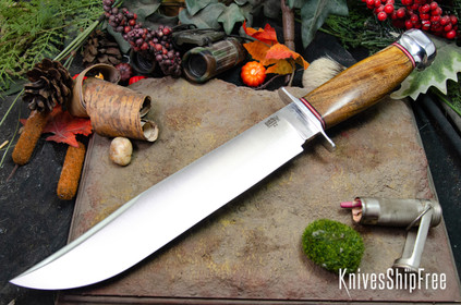 Bark River Knives: 1909 Bowie - Desert Ironwood #1